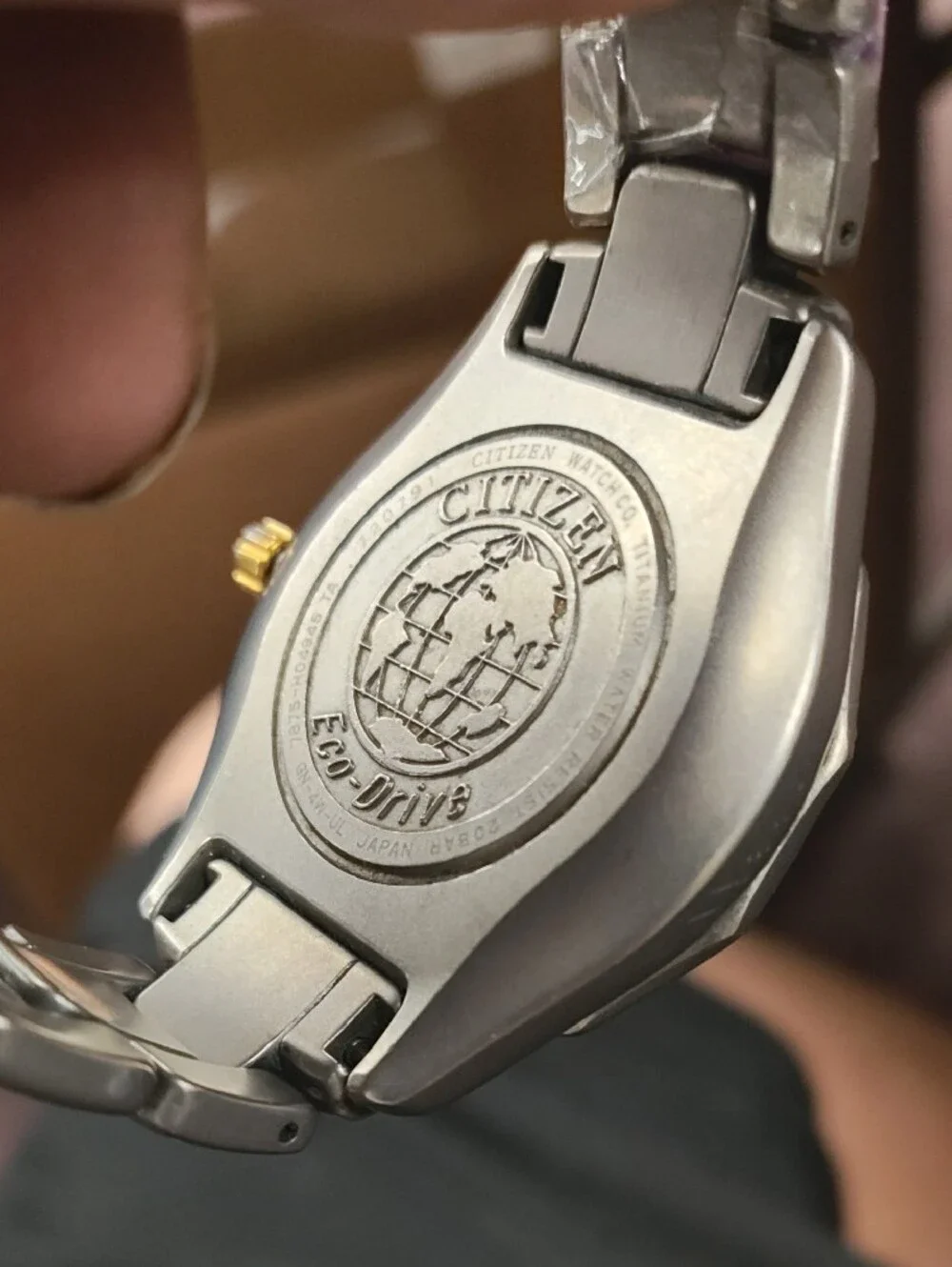 Citizen Men's Two-Tone Silver and Gold Stainless Steel Watch